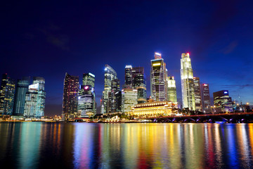 Fototapeta na wymiar Singapore City