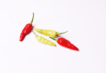 red and green cayenne pepper