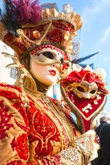Fototapete Rund Venice Mask, Carnival. © Luciano Mortula-LGM