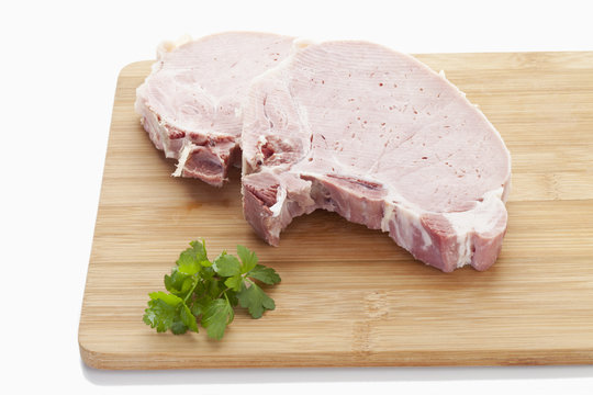 gekochte Schweinerippe