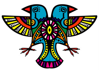 Decorative bird    Two-Headed decorative bird