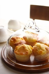 チーズ入りマフィン