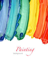 abstract acrylic painted background