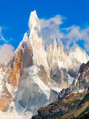 Cerro Torre, Nationaal Park Los Glaciares, Patagonië, Argentinië