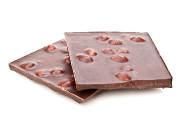 chocolate bar with nuts