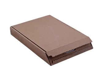 Closed Cardboard box
