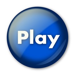 Dark blue play button