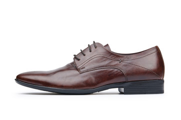 Male shoes in fashion concept