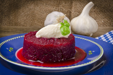 Rote Bete mit Meerrettich