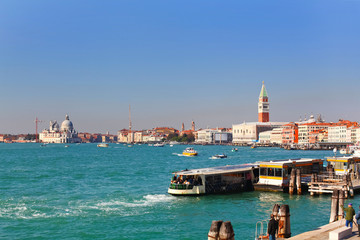 Beautiful view on Grand Canal, Venice