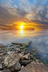 the Black Sea coast