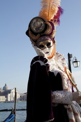 Fototapeta na wymiar Karnawał w Wenecji 2012