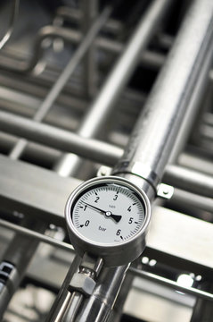 Druckmessung Rohrleitungssystem Kraftwerk