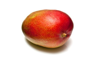 Mango isolated on a white studio background.