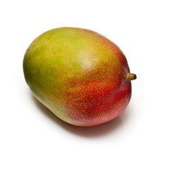 Mango isolated on a white studio background.