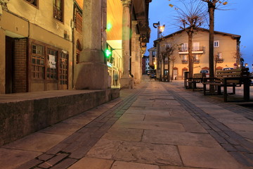 San Juan square Salvatierra Alava Euskadi Basque country Spain