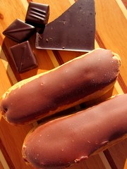 éclair au chocolat