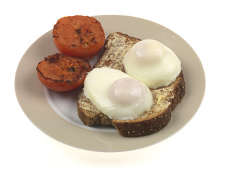 Poached Eggs on Toast