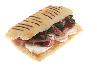 Goats Cheese and Prosciutto Panini