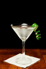 Martini with a lime twist