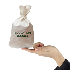 Bag with education budget