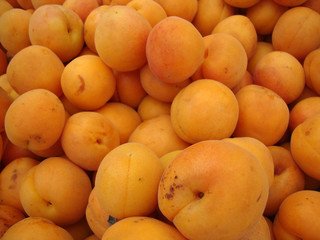 Orange peaches