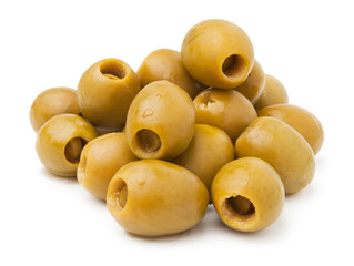 green olives heap