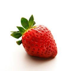 Strawberry isolated on white background