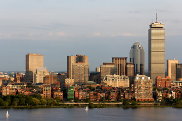 Boston Back Bay Skyline