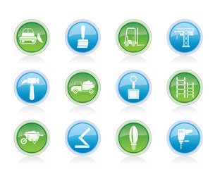 Building and Construction Tools icons - Vector Icon Set