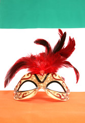 Irish masquerade mask