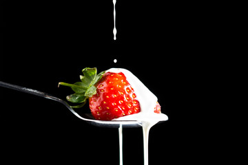 Strawberry and cream