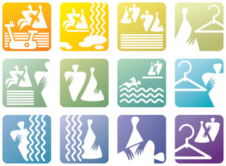 icon symbols for fitness club