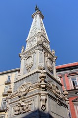 Fototapeta na wymiar posąg i Neapol
