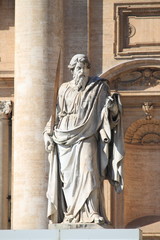 Fototapeta premium Statue of Saint Paul the Apostle