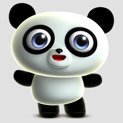 cute panda © Albert Ziganshin