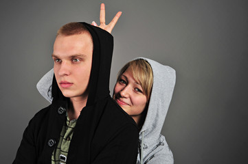 Couple in love