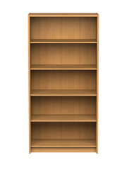 Bookshelf - isolated