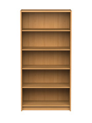 Bookshelf - isolated