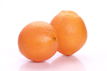 Orange isolated on white background