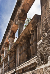 Naklejka premium Details of the ruins of the Cathedral of Palermo