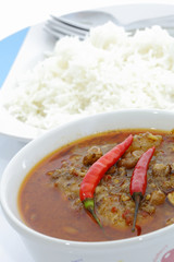 Chicken Curry with rice