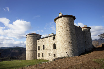 Fototapeta na wymiar château de craux