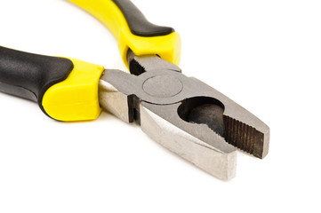 Tool Pliers. Photos isolated on white background 