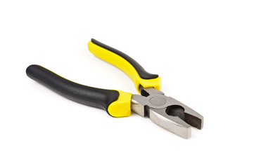 Tool Pliers. Photos isolated on white background 