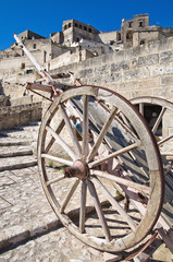 Alleyway. Sassi of Matera. Basilicata. Italy.