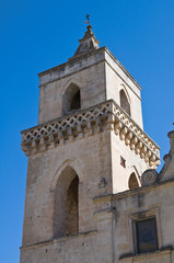 Fototapeta na wymiar Kościół Świętego Piotra Caveoso. Matera. Basilicata. Włochy.