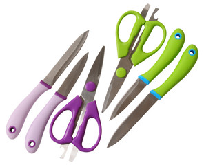 Kitchen utensils. Isolated