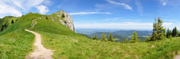 Wanderweg in Oberbayern