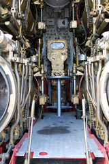Fototapety  Torpedo room section of a submarine